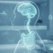 Ilustración de la conexión entre el cerebro y el intestino en el síndrome de intestino irritable